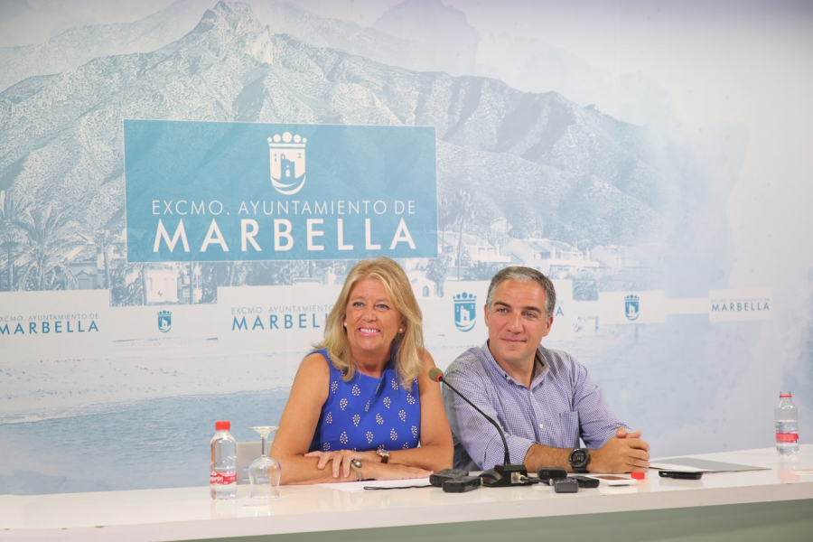 El Ayuntamiento recibe 647.000 euros de la Diputación Provincial que destinará a obras del Plan de Barrios y a la celebración en Marbella de la Asamblea General de los Comités Olímpicos Europeos