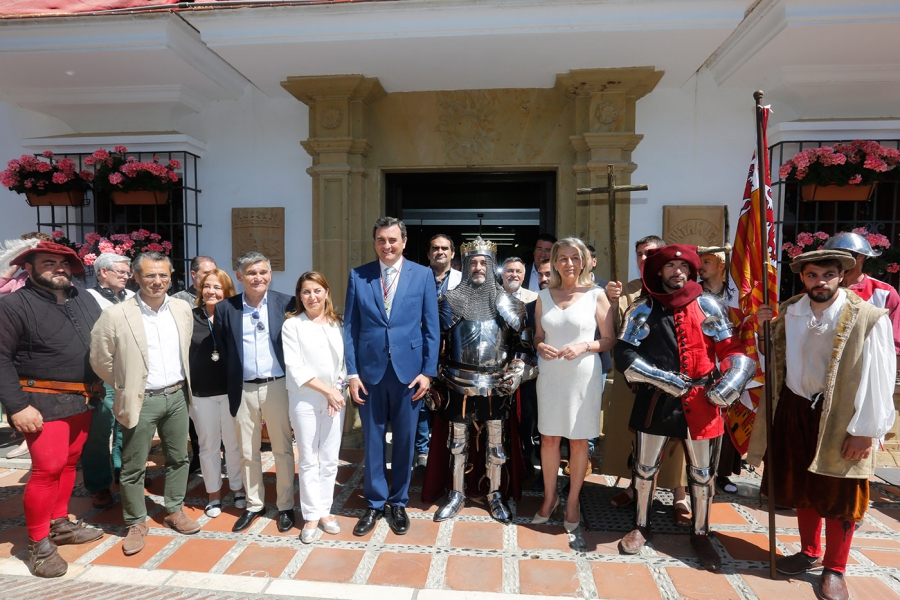 Marbella recrea por primera vez la entrada de Fernando El Católico en la ciudad