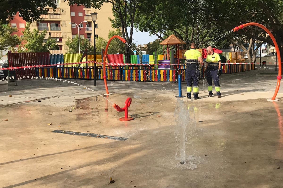 El Ayuntamiento reabre el Parque de Agua de Plaza de Toros tras los trabajos de reparación y puesta a punto