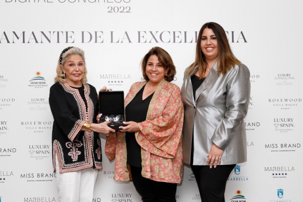 Marbella, galardonada con el Diamante de la Excelencia al Turismo Internacional otorgado por la Asociación Española del Lujo