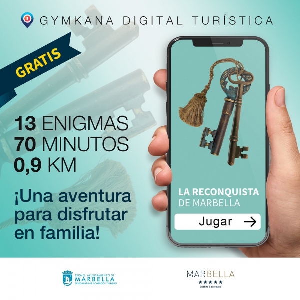El Ayuntamiento estrenará con motivo del Día Mundial del Turismo una gimkana digital para dinamizar los cascos antiguos de Marbella y San Pedro Alcántara
