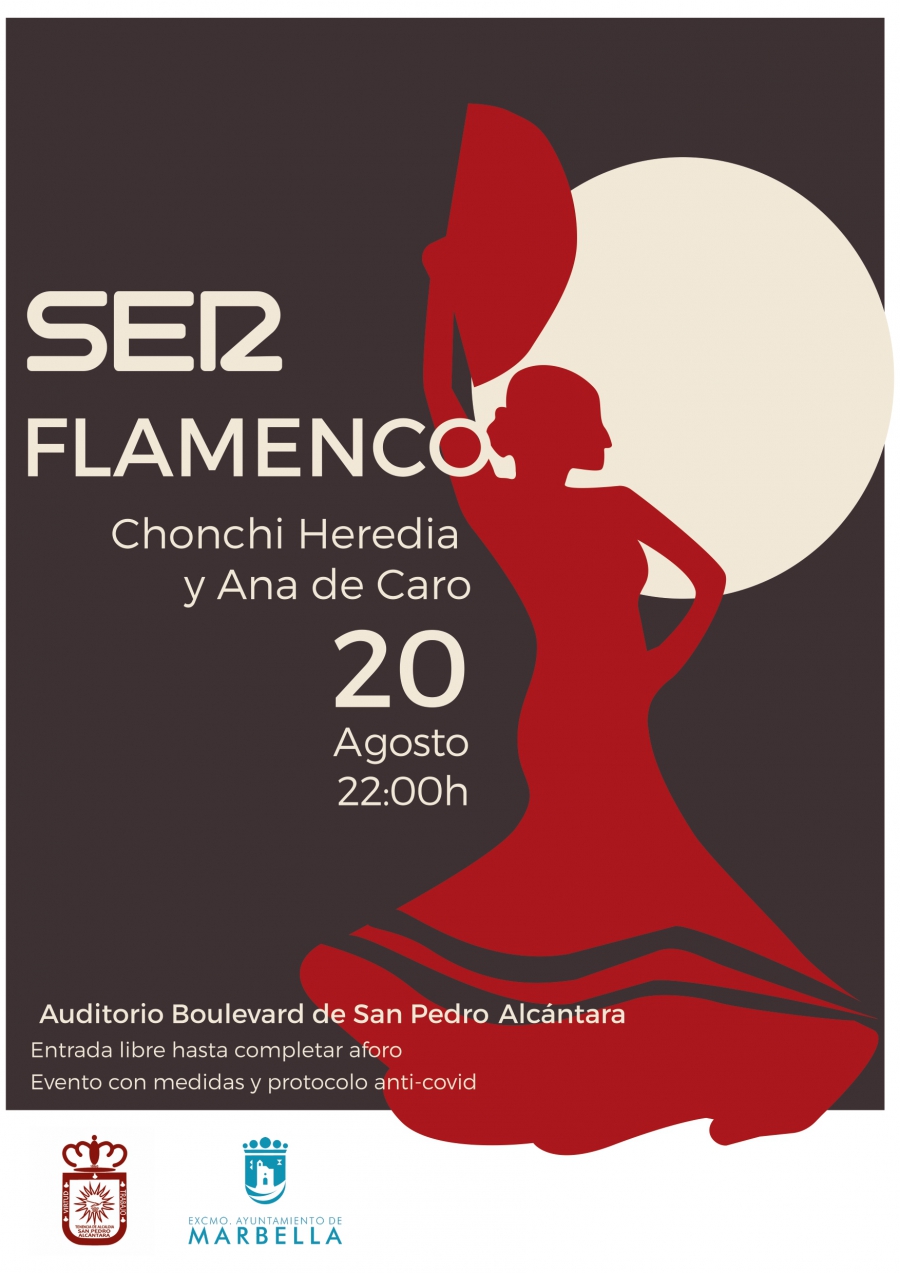 El Auditorio del Bulevar de San Pedro Alcántara acoge este viernes el evento ‘SER Flamenco’, con las actuaciones de Chonchi Heredia y Ana de Caro