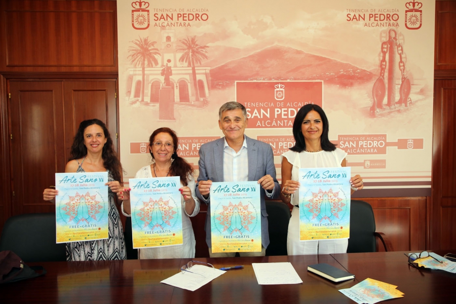 El XV Festival Arte Sano reunirá 50 puestos y celebrará un centenar de actividades este fin de semana en San Pedro Alcántara
