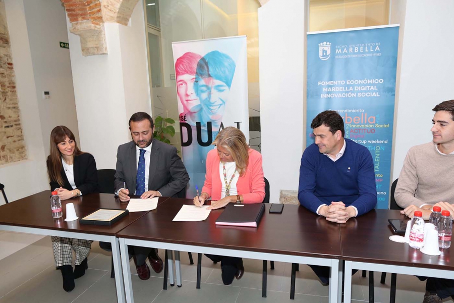 El Ayuntamiento de Marbella se suma a la Alianza para la Formación Profesional Dual para favorecer la inserción laboral de los jóvenes