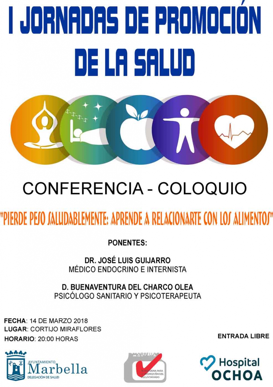 El Centro Cultural Cortijo Miraflores acoge mañana la primera cita de las Jornadas de Promoción de la Salud