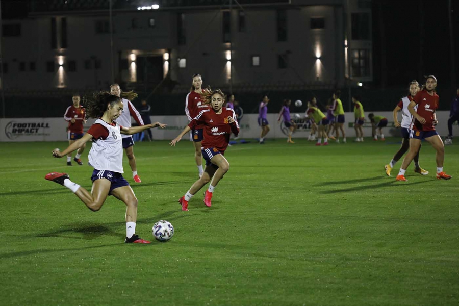 Marbella se convierte durante cuatro días en la sede de los entrenamientos de la selección española femenina Sub20