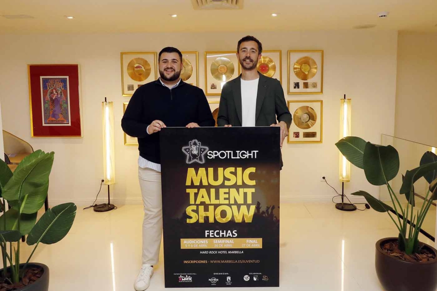 El Ayuntamiento y Hard Rock Hotel Marbella organizan un concurso para encontrar al mejor talento musical de Andalucía