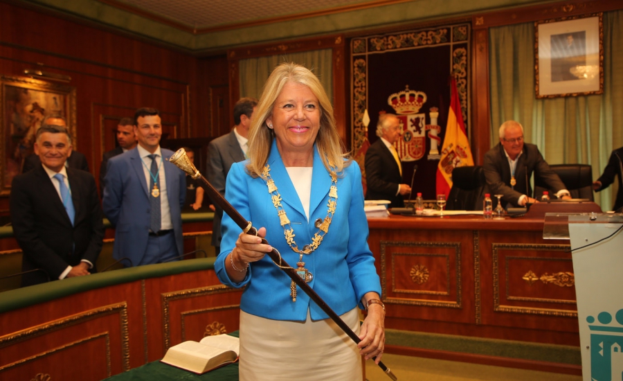 Ángeles Muñoz, elegida alcaldesa de Marbella