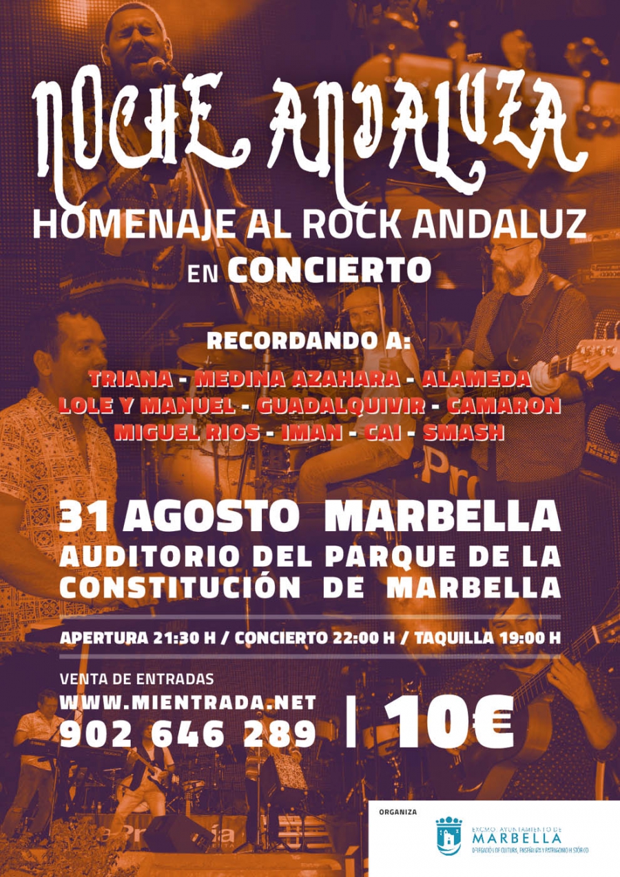 El Auditorio del Parque de la Constitución será escenario este sábado del concierto ‘Homenaje al rock andaluz’, un espectáculo del guitarrista Juan Delola