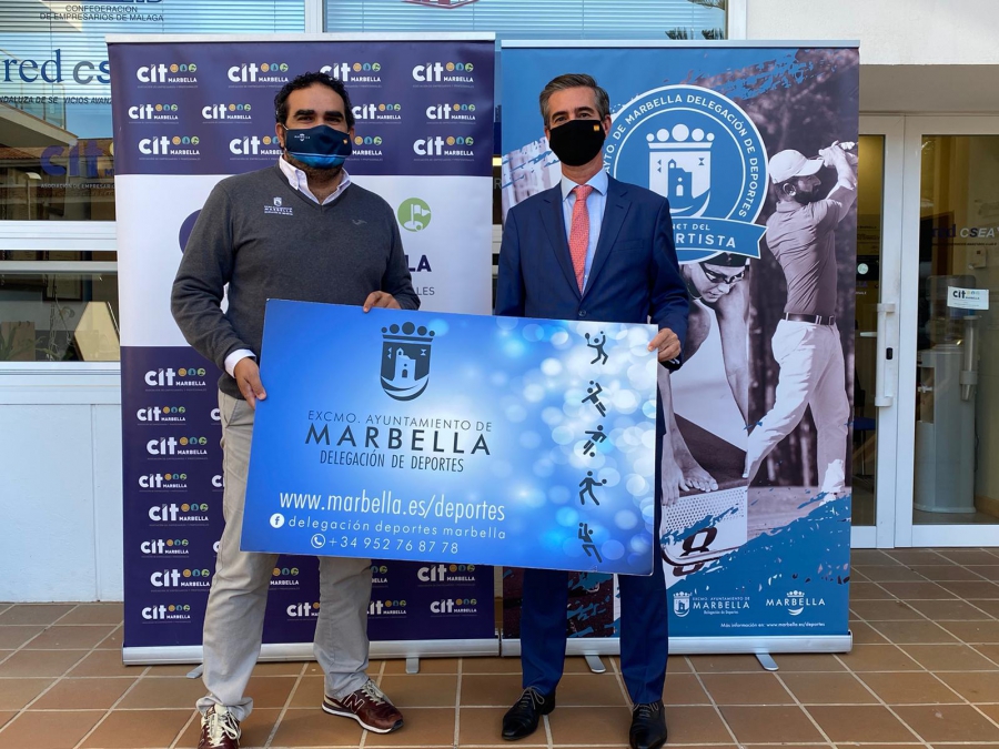 El Ayuntamiento y el CIT Marbella se alían para promocionar el carnet del Deportista