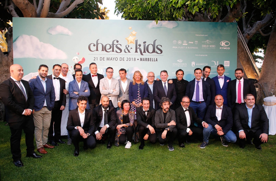 La alcaldesa respalda el cierre del evento solidario Chefs&Kids