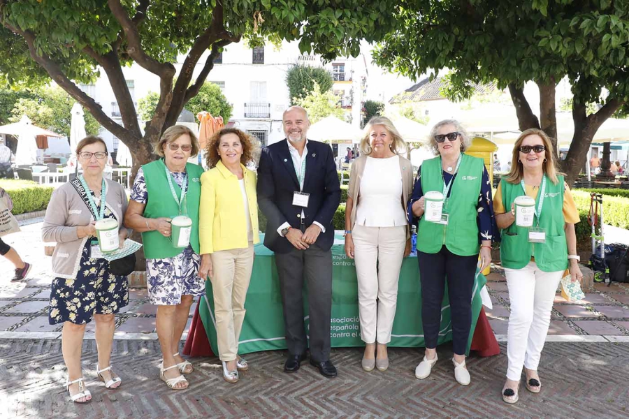 El Ayuntamiento reitera su respaldo a la Asociación Española contra el Cáncer en la jornada de su tradicional cuestación anual