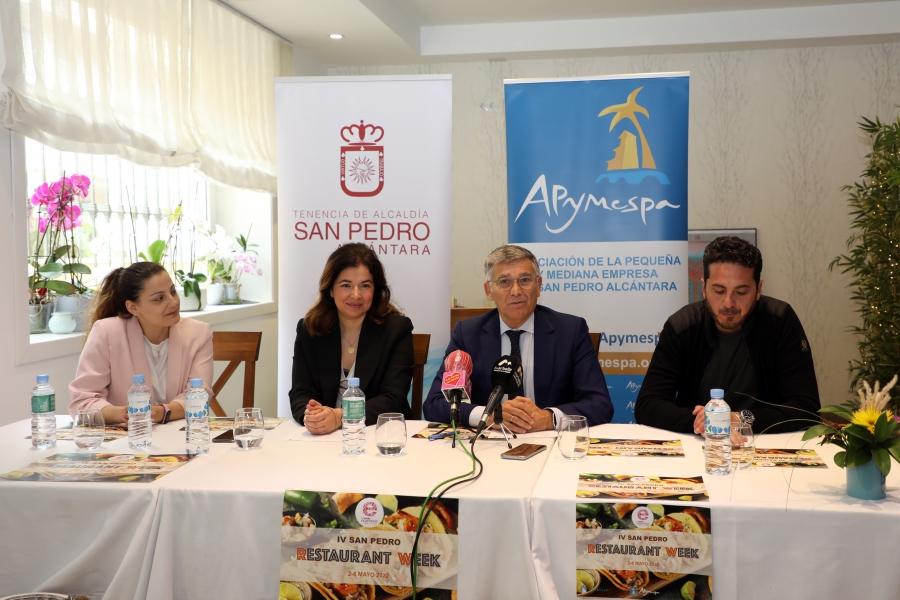 San Pedro Alcántara albergará del 2 al 8 de mayo la cuarta edición del evento ‘Restaurant Week’ con la participación de 16 establecimientos hosteleros