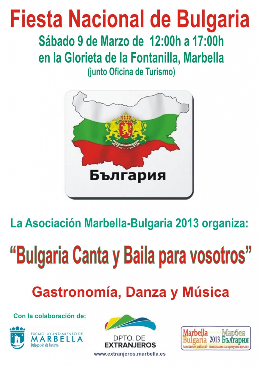 La comunidad búlgara celebrará este sábado su festividad nacional