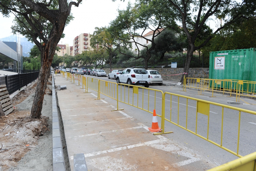 El Ayuntamiento completará antes de final de año tres actuaciones en las calles José Luis Morales Marín, Salvador Rueda y Roy Boston con el objetivo de mejorar la movilidad peatonal