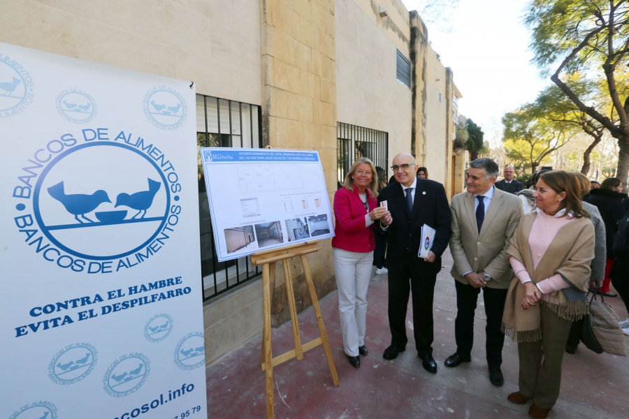 El Ayuntamiento amplía la colaboración con Bancosol a través de la cesión de un local municipal para el desarrollo de cursos de formación