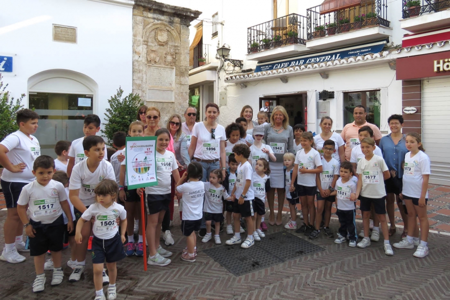 Marbella se suma a la Marcha Solidaria a favor de la Fundación Victoria