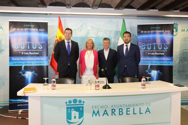 Marbella celebrará del 28 al 30 de septiembre la tercera edición del congreso SUTUS, que contará con los mayores expertos mundiales en turismo espacial y subacuático