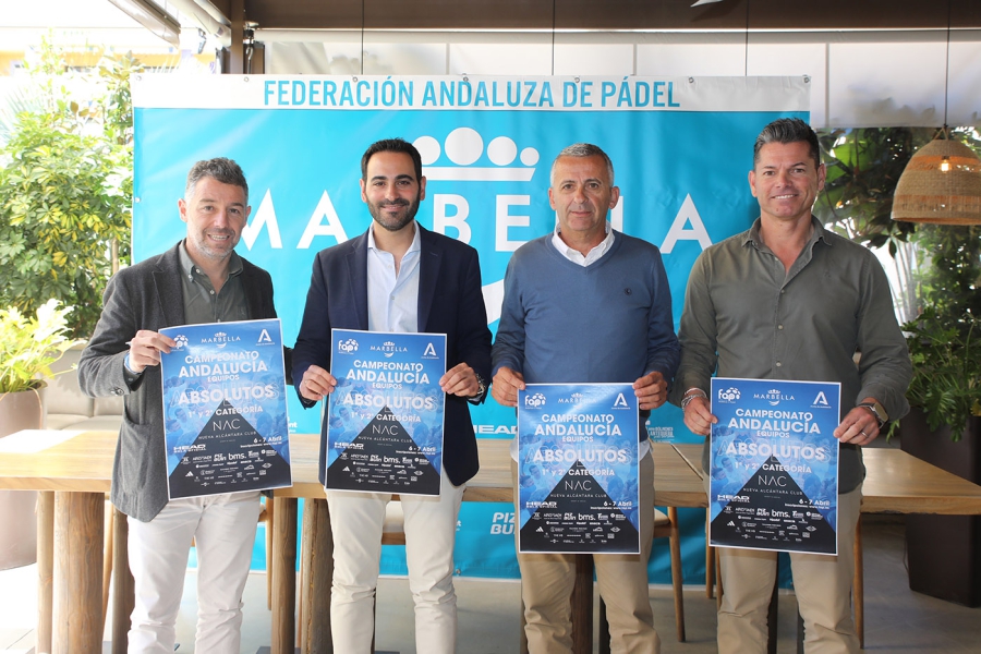 La ciudad albergará este fin de semana el Campeonato de Andalucía de Pádel por Equipos Absolutos de 1ª y 2ª categoría, que congregará a más de 400 participantes