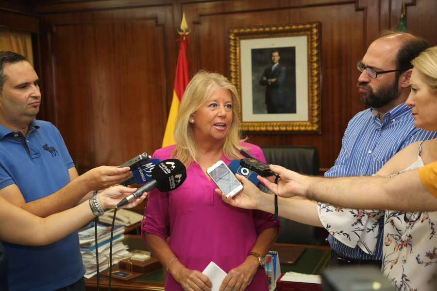 La alcaldesa considera “insólito” que el Gobierno del PSOE “pretendiera arrebatar a Marbella los fondos recuperados en los procedimientos judiciales por corrupción”