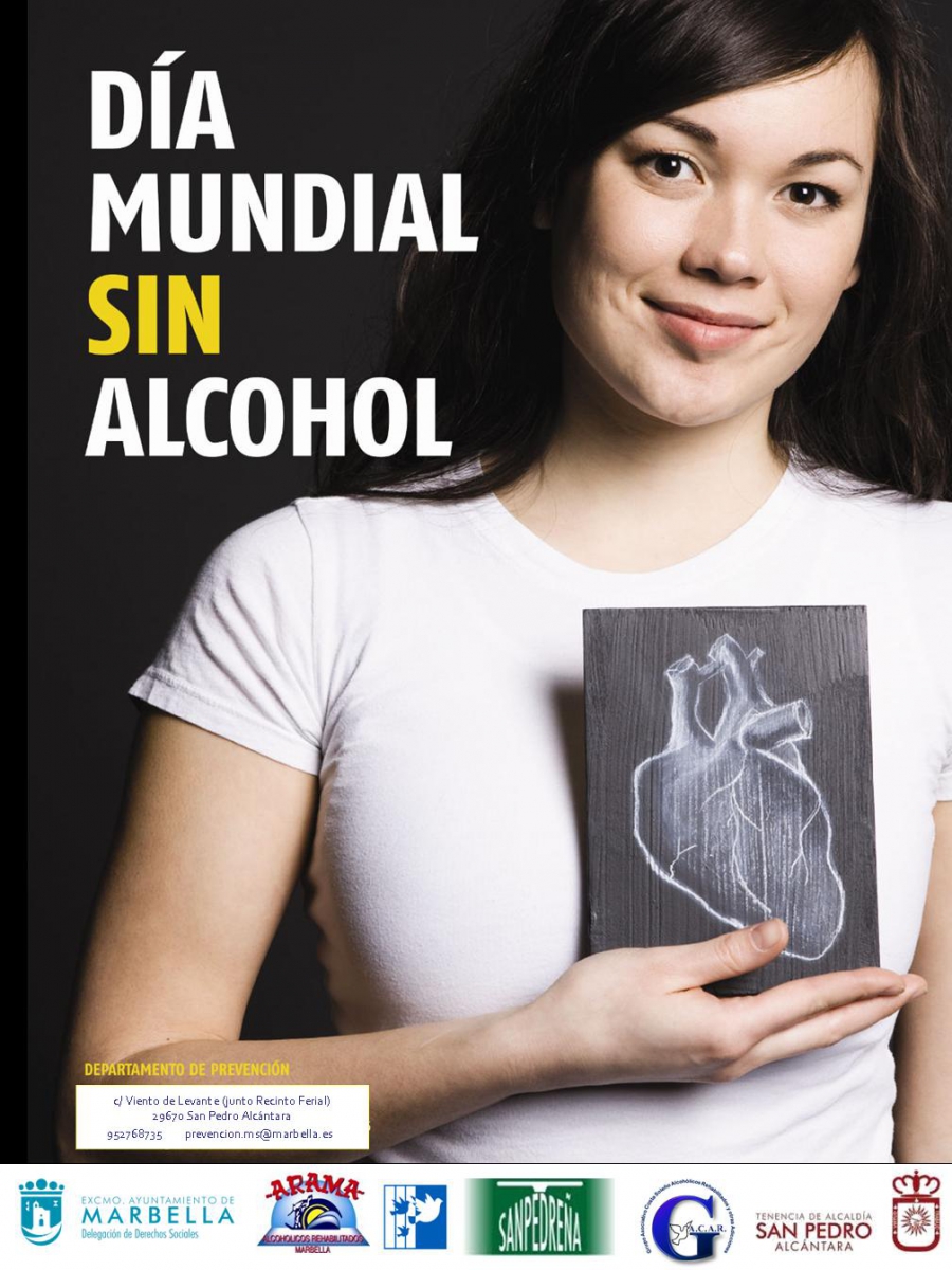 Conmemoración del Día Mundial Sin Alcohol en Marbella y San Pedro Alcántara