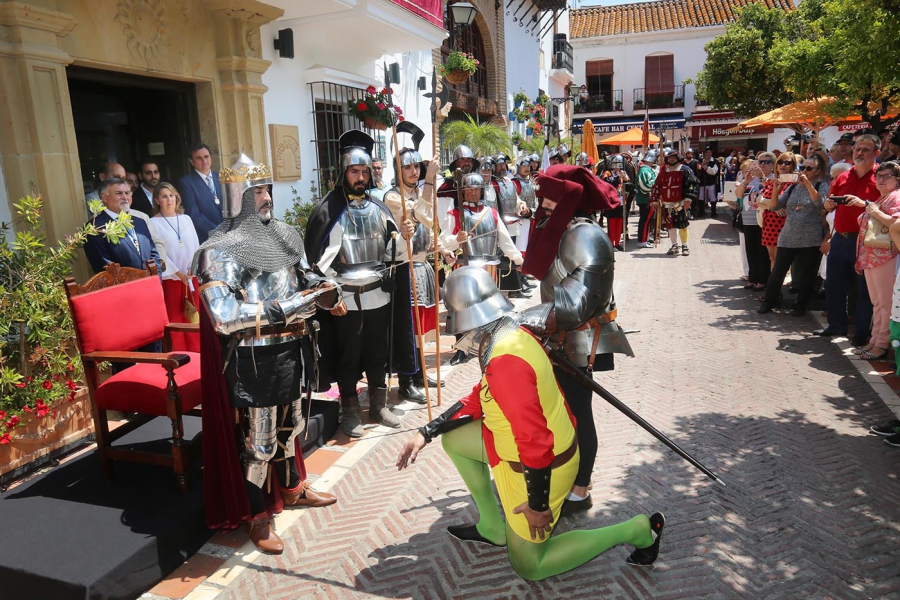 Marbella recrea por segundo año la entrada del Rey Fernando el Católico en la ciudad