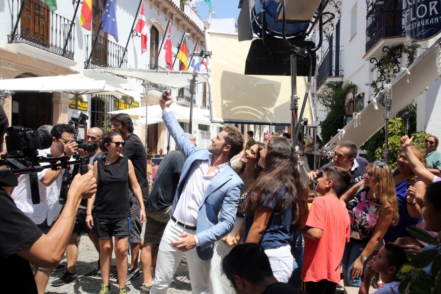 Marbella se convierte en escenario del nuevo videoclip del cantante David Bisbal