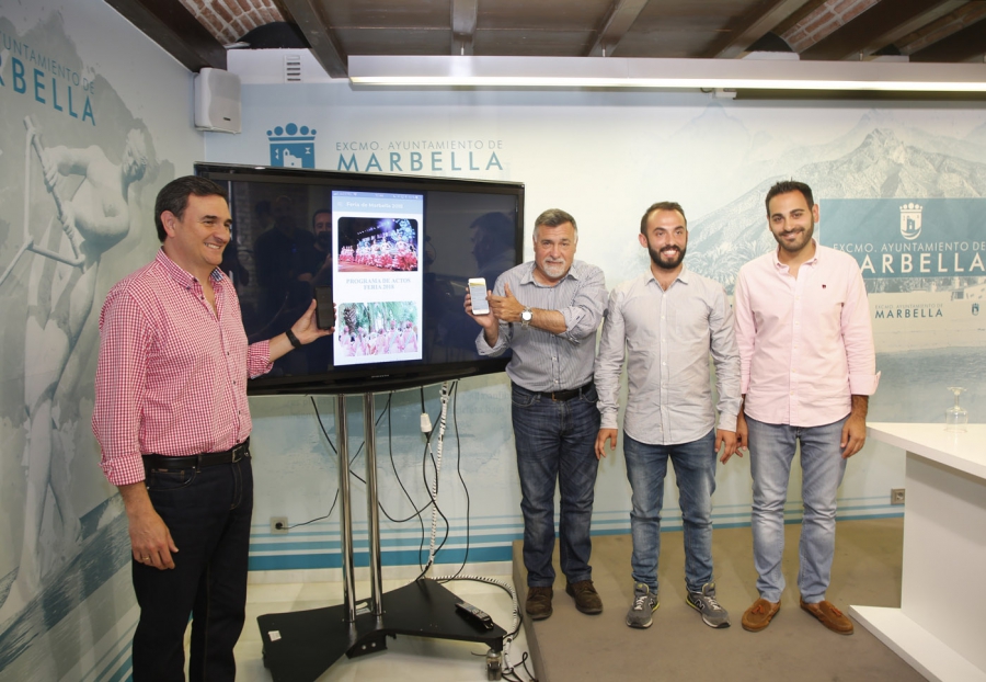 Marbella contará por primera vez con una aplicación móvil gratuita con toda la información de la Feria de San Bernabé