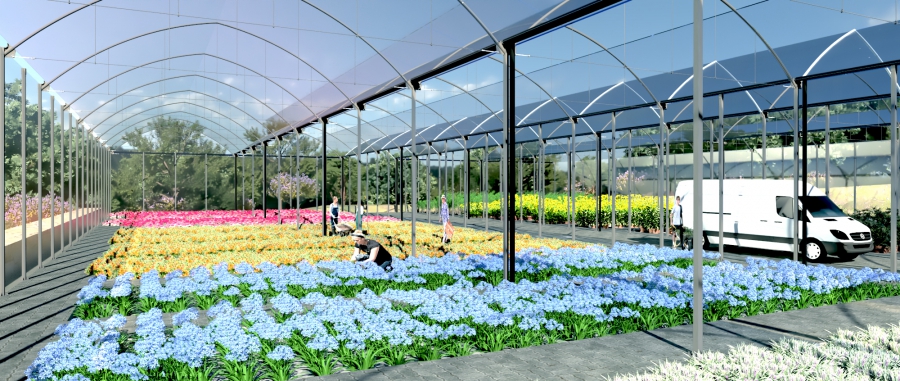El Ayuntamiento inicia la construcción de un vivero municipal en Las Chapas que promoverá el autoabastecimiento de plantas ornamentales y reducirá el gasto en la compra de ejemplares de temporada