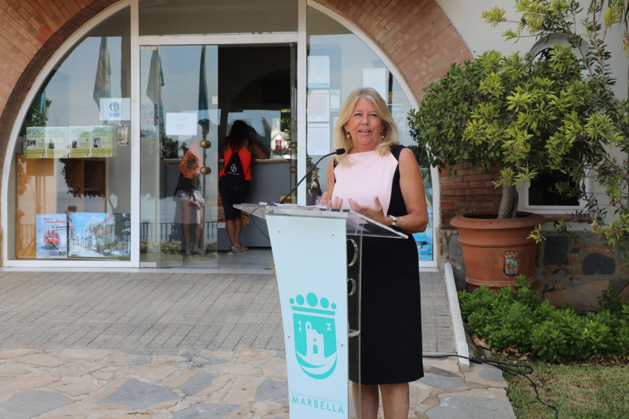 La alcaldesa destaca que agosto “ha superado todas las expectativas” con más de la mitad de los hoteles de Marbella por encima de 90 por ciento de ocupación