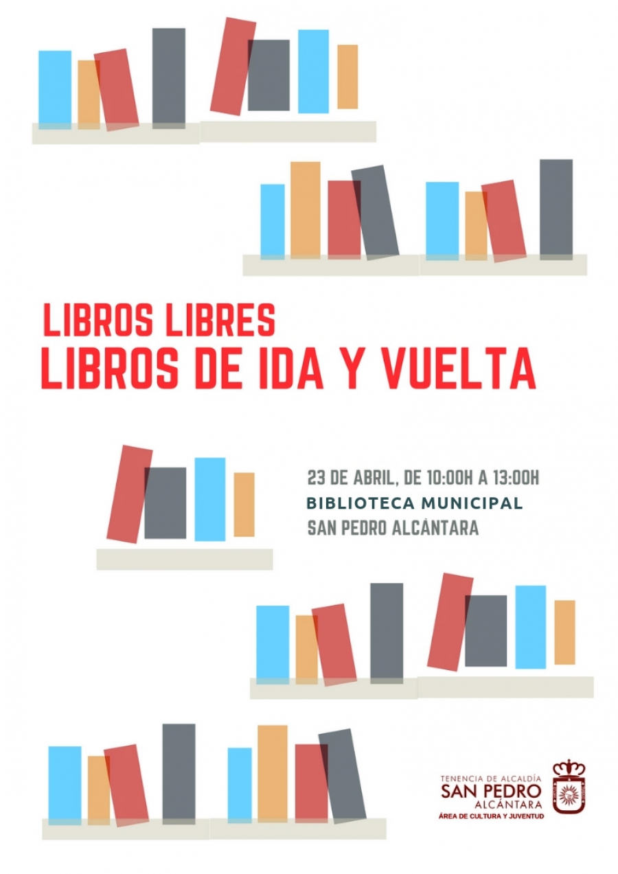 Las inclemencias meteorológicas trasladan la iniciativa ‘Libros libres. Libros de ida y vuelta’ a la Biblioteca Municipal de San Pedro Alcántara
