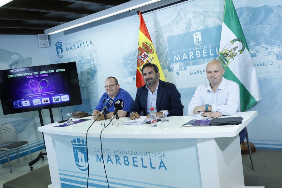 Marbella albergará este fin de semana el Campeonato de Málaga de Tenis de Mesa con un total de 150 inscritos