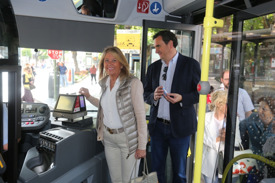 El servicio gratuito de autobús urbano para los empadronados en la ciudad entra hoy en funcionamiento