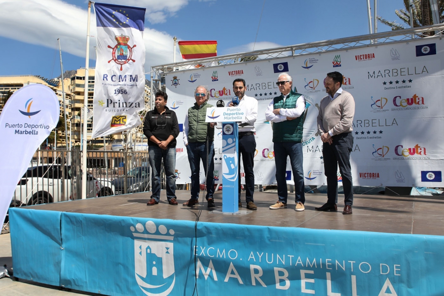 La ciudad será escenario mañana del inicio de la VI Regata Intercontinental Marbella Ceuta, en la que participarán cerca de 25 embarcaciones y 150 veleristas