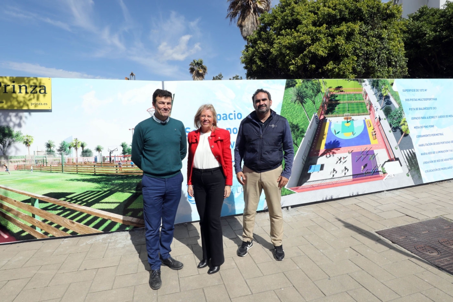 El Ayuntamiento construye un nuevo espacio socio deportivo en Nueva Andalucía en una parcela de más de 1.000 metros cuadrados