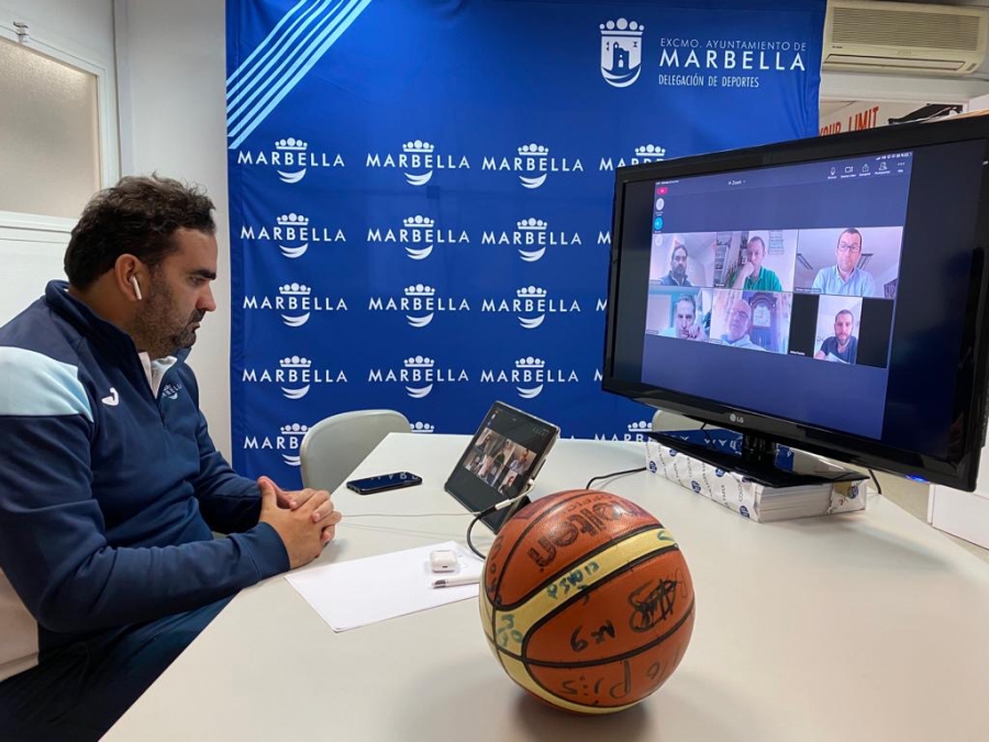 La concejalía de Deportes apoya la iniciativa del CB Marbella de jugar el play off de ascenso a la LEB Oro