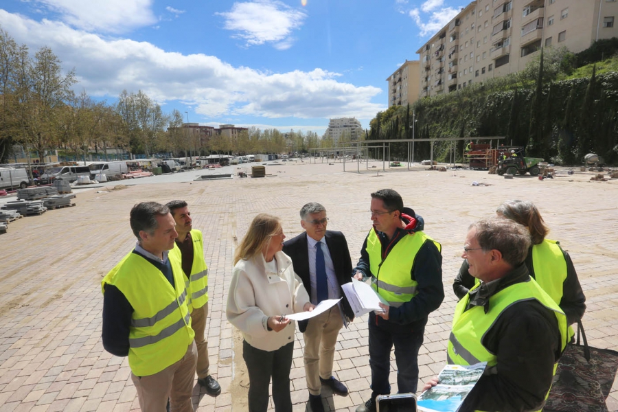 El Ayuntamiento finalizará en el mes de mayo las obras del bulevar de Arroyo Primero