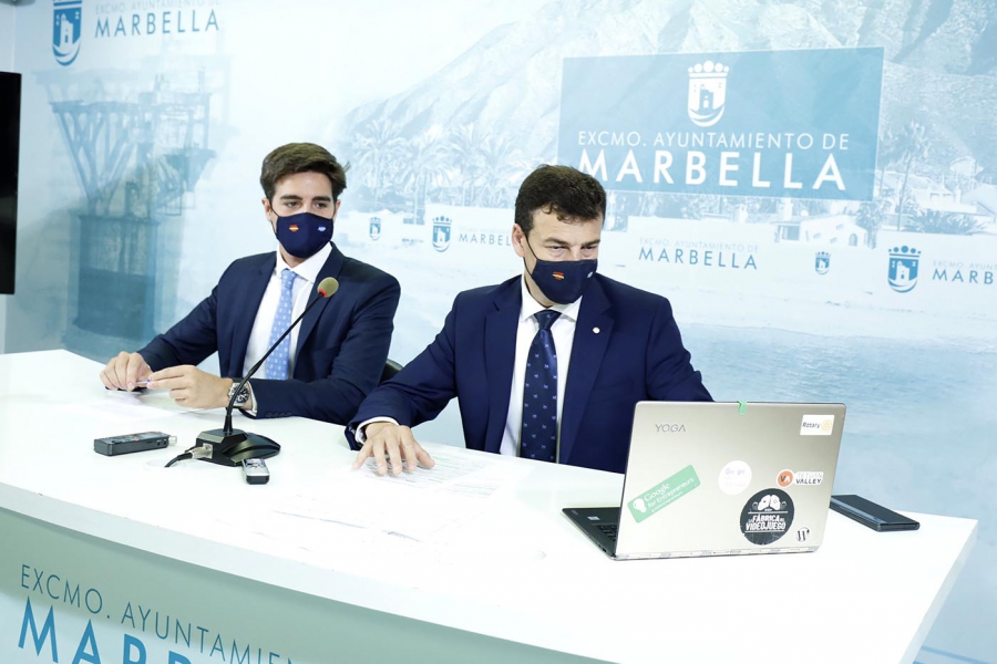 Marbella se sitúa en niveles anteriores a la pandemia en la recuperación del tejido empresarial, con cerca de 5.000 nuevos cotizantes y autónomos en la Seguridad Social en el mes de mayo