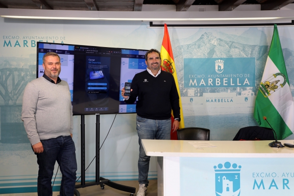 La delegación de Deportes pone en marcha la aplicación móvil ‘Marca Marbella’, que aglutinará todos los servicios que ofrece y permitirá la retransmisión de eventos en ‘streaming’