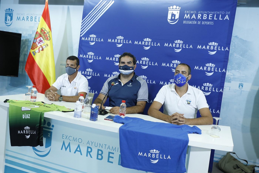El Ayuntamiento incorpora al CD Costa del Voley al programa de patrocinio Marca Marbella y refuerza su respaldo al Club de Waterpolo de cara a la nueva temporada  