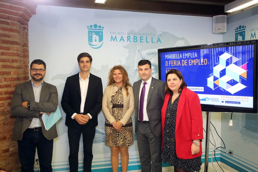 La segunda edición de la Feria de Empleo de Marbella se celebrará el 6 de marzo con el objetivo de superar las cifras del año pasado en ofertas de trabajo y asistentes