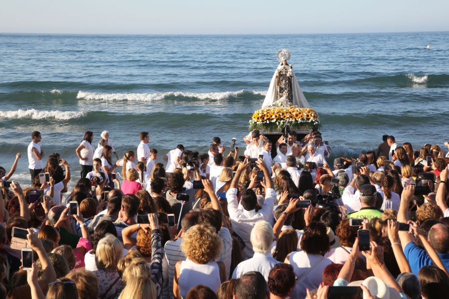 El municipio celebra el día grande de su Patrona, la Virgen del Carmen