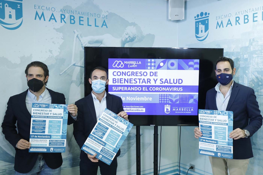La ciudad albergará el Congreso de bienestar y salud ‘Marbella Cuida’, una iniciativa pionera en España dirigida al sector sanitario y al público en general que este año estará dedicada a la superación del Covid-19