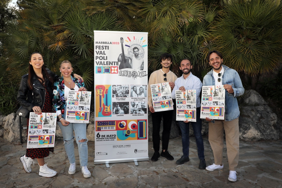 La plaza de la Ermita del Calvario albergará el 6 de mayo la tercera edición del Festival Polivalente Marbella con la participación de una veintena de artistas