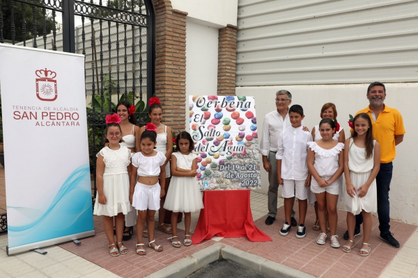 San Pedro Alcántara retoma tras la pandemia la Verbena de El Salto del Agua, que se celebrará del 19 al 21 de agosto con una fiesta acuática infantil, paella popular y música en un ambiente familiar