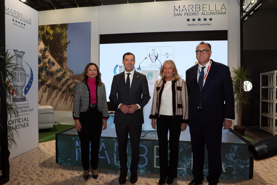 La alcaldesa destaca que Marbella se presenta en FITUR “con una apuesta ligada a la calidad, donde la ciudad es un destino muy competitivo y cuenta con un bagaje turístico que la sitúa como referente”