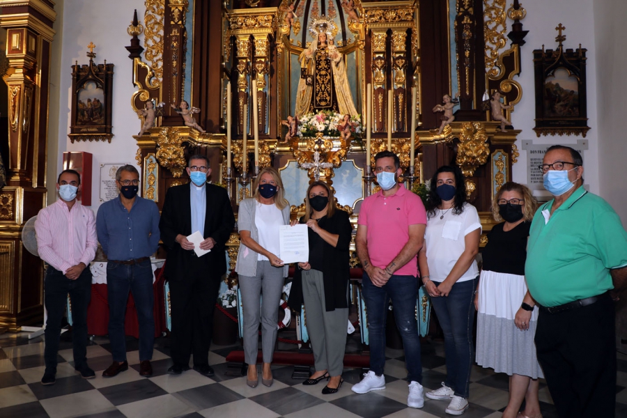El Ayuntamiento se adhiere a la petición de la Hermandad Virgen del Carmen para que la Patrona de Marbella sea coronada canónicamente