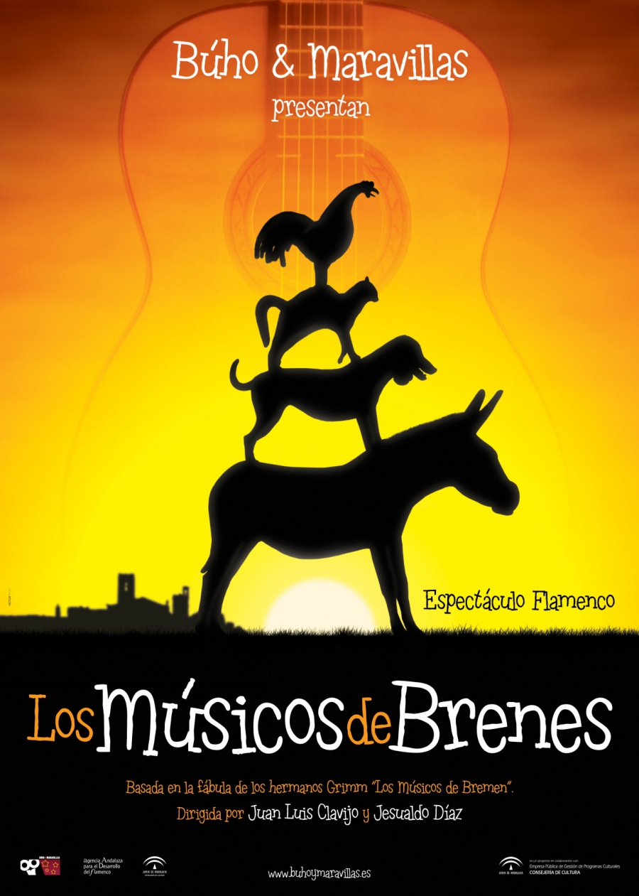 El CAE La Alcoholera albergará este domingo el espectáculo flamenco en directo ‘Músicos de Brenes’, a cargo de Búho Teatro