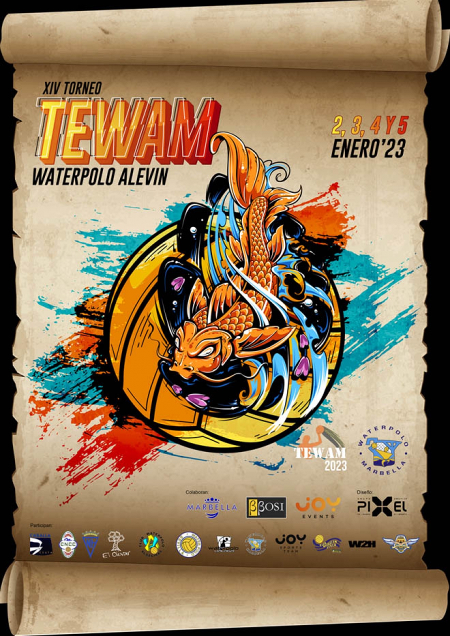 El XIV Torneo de Waterpolo Alevín Mixto Tewan congregará del 2 al 5 de enero a 150 jugadores de más de una decena de equipos en la piscina municipal del Antonio Serrano Lima