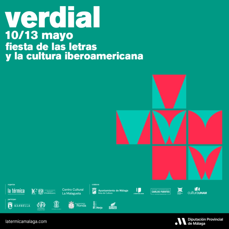 Marbella se suma al Festival Verdial, Fiesta de las Letras y de la Cultura Iberoamericana, con cuatro citas del 10 al 13 de mayo